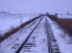 CNW mainline near Northtield MN 1978